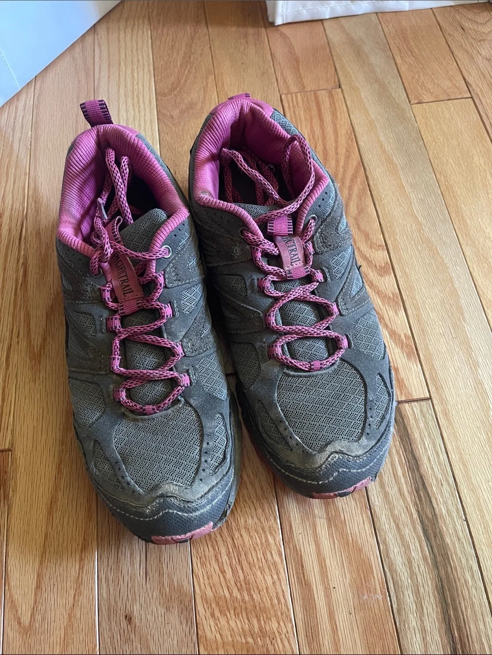 Pacific Trail Women’s Trail Shoes - Pink and Gray